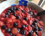 Foto del paso 1 de la receta: Mermelada de frutilla🍓 y arándano🫐