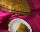 صورة لخطوة 6 من وصفة بسبوسة بالقشطة