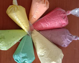 Foto langkah ke 2 dari resep Lidah kucing rainbow.