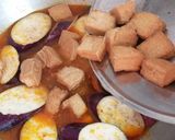 Foto langkah ke 11 dari resep Terong Tahu Kuah Kacang.