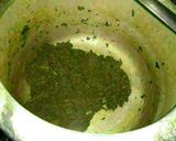 A picture of step 6 of Sarso ka saag.