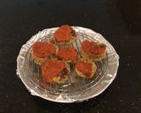 A picture of step 8 of Eggplant Parmesan Slices.