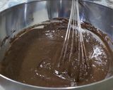عکس مرحله 7 از دستور کیک شکلات و بادام 🎂 (Chocolate & Almond Cake) با گاناش نوتلا
