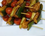 A picture of step 8 of Chicken Skewers.