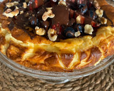 Foto del paso 7 de la receta: Tarta de queso con frutos rojos y cobertura de chocolate 🍫🍓 (con erititrol y sin lactosa)