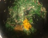A picture of step 3 of Fenugreek leaf sabzi (curry).