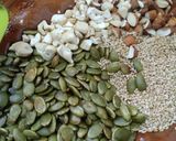 A picture of step 4 of Pumpkin seeds chikki.