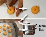 Halloween Pumpkins- Jouyo Manjyu (Wagashi) recipe step 7 photo