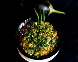 ગ્રીન ઓળો (Green Oro Recipe In Gujarati) રેસીપી સ્ટેપ3ફોટો