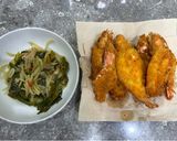 Foto langkah ke 6 dari resep Tumis Pepaya Muda Daun Melinjo.