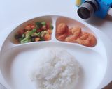 Foto langkah ke 7 dari resep Udang goreng tepung+mix veggie mpasi 2+ yo.