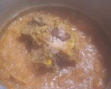 A picture of step 1 of Turnip with mutton.