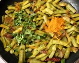 A picture of step 5 of Cluster Beans Curry - Andhra Style.