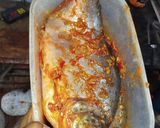 Hình bước làm 2 của món Cá chim nướng muối ớt