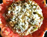 A picture of step 9 of Maize flour Pizza.