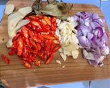 Foto langkah ke 1 dari resep Sayur tumis daging giling.