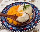 A picture of step 14 of Mango Sticky Rice with Coconut.
