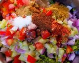 A picture of step 3 of Kala Chana (Chaat).