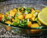 A picture of step 4 of Mango salsa.