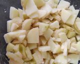 A picture of step 2 of Thellay walay aloo chana chaat.
