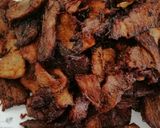 Gambar langkah 3 resipi Daging Dendeng Acik Normah.
