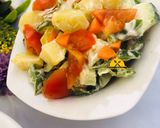 A picture of step 3 of Potatoes salad.