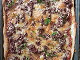 Pizza de res enlatada