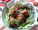 Foto langkah ke 7 dari resep Ayam Betutu versi potong.