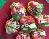 Foto del paso 8 de la receta: Canasticas de plátanos relleno de ensalada de atún
