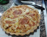 Foto del paso 7 de la receta: Tarta de pollo y champignon