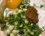 Foto langkah ke 4 dari resep Rolade Daun Kale/Kale Leaf Roulade.