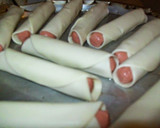 Foto del paso 2 de la receta: Salchichas envueltas en masa