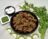 A picture of step 3 of Gujarati Snack Dudhi kothmir na Muthiya (swap methi to coriander).