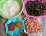 A picture of step 1 of Dambun shinkafa.