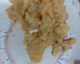 A picture of step 1 of Apple with jaggery murabba.