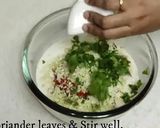 A picture of step 7 of Rice veggie pancake.