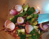 A picture of step 3 of Paneer Chilli for Kids.