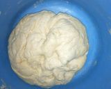 A picture of step 1 of Caterpillar bread.