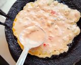 A picture of step 3 of Whole wheat flour chilla.
