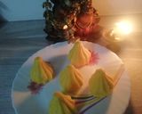 A picture of step 10 of Mawa Kesar Modak.