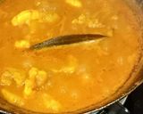 A picture of step 4 of Soya Prawn Curry.