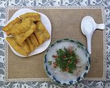 Hình bước làm 3 của món Cháo sườn