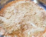 A picture of step 7 of Sprouted Foxtail millet/Thinai laddu.