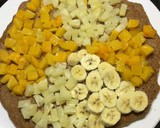 Foto del paso 4 de la receta: Pizza dulce!! Sin harina.Desayuno/ merienda liviana y fresca