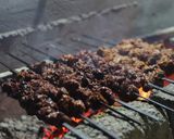A picture of step 3 of Kakori kabab.