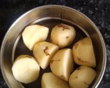 A picture of step 2 of Egg curry.