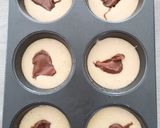 Une image de l'étape 3 de Muffin cœur choco.