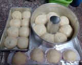 Foto langkah ke 5 dari resep Roti sobek tanpa ulen.