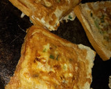 A picture of step 5 of Simple bread and egg.