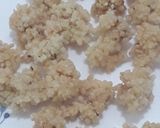A picture of step 3 of Leftover rice badi/ vadiyalu.